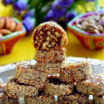 Dates Nut Barfi (খেজুর বাদাম বরফি)(650 গ্রাম)