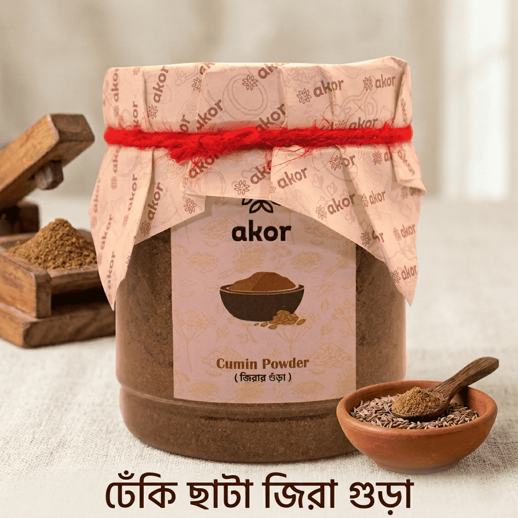 Dheki Sata Cumin Powder Dheki Sata Cumin Powder (ঢেঁকি ছাটা জিরা গুড়া) - Image 1